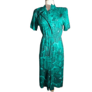 Joni Blair Dress Size 7 Vintage 80's Vibrant Old Money Dark Academia